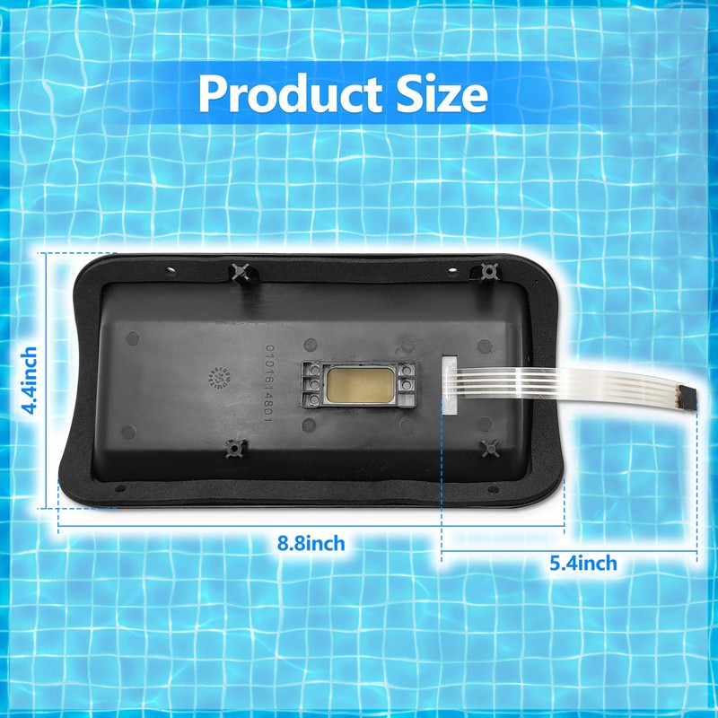 Bezel and Keypad Assembly Replacement Kit FDXLBKP1930 Compatible with Hayward