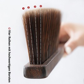 Sofa Brush, Bed Brush, Soft Bristle Brush, Broom Cleaning Tool, Natural Solid Wood Handle, No Damage to Bedding, Cleaning Dust and Crumbs on Sheets/Sofa/Clothes