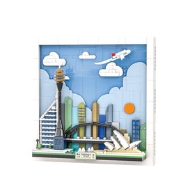 SEMKY The Sydney Skyline Architecture Building Block Set (707 Pieces) –Wall Art Building Blocks for Kid and Adult