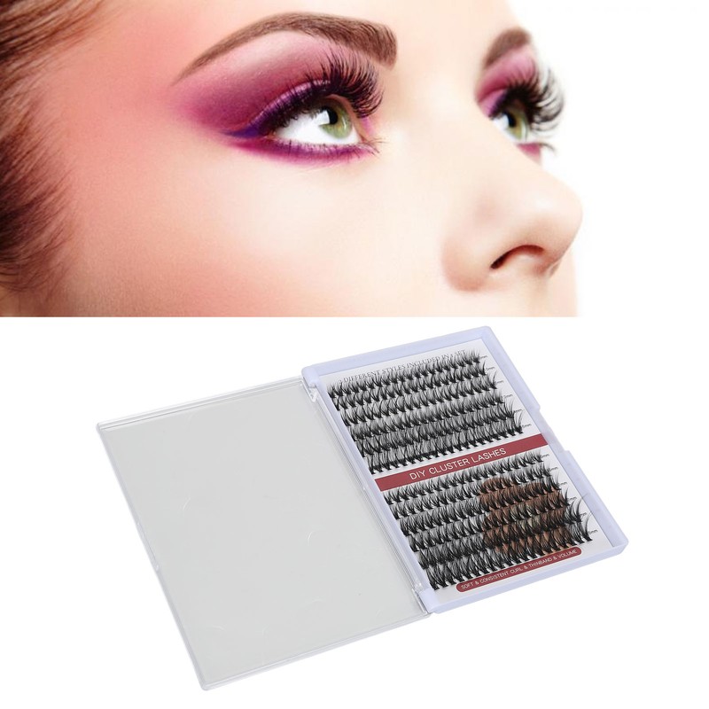 240 Clusters 30D 40D 10‑16mm False Eyelashes Soft ​Dense Hair