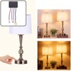 Chinflly Touch Lamp Switch,1A 100 Watt Four-Stage Dimming Lamp Touch