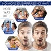 Nose Waxing kit, 100g Nose Hair Removal Wax for Men