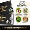 Dialed Energy Caffeine Gum (24pc) | 50mg Caffeine | Sugar