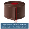 LSGCQ Flexible Baseboard Molding Trim 4 Inch x 100 Feet