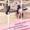 WORKPRO Bar Clamps for Woodworking, 6-Pack One-Handed Clamp/Spreader, 4PC 6"