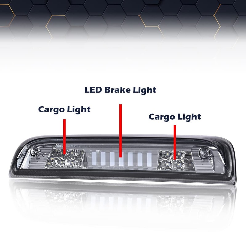 PIT66 3rd Brake Light, Compatible with 2014-2018 Chevy Silverado I