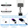 Correa para Celular con Cartera Desmontable Desmontable: Cordón Ajustable para