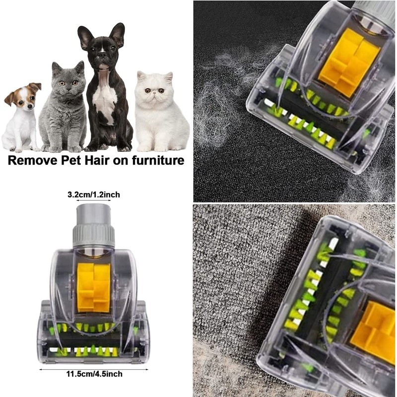 Household Cleaning Kit Vacuum Cleaner Accessories & Air Driven Pet