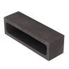 Graphite Ingot Mold Rectangular High Thermal Stability Metal Graphite Crucible