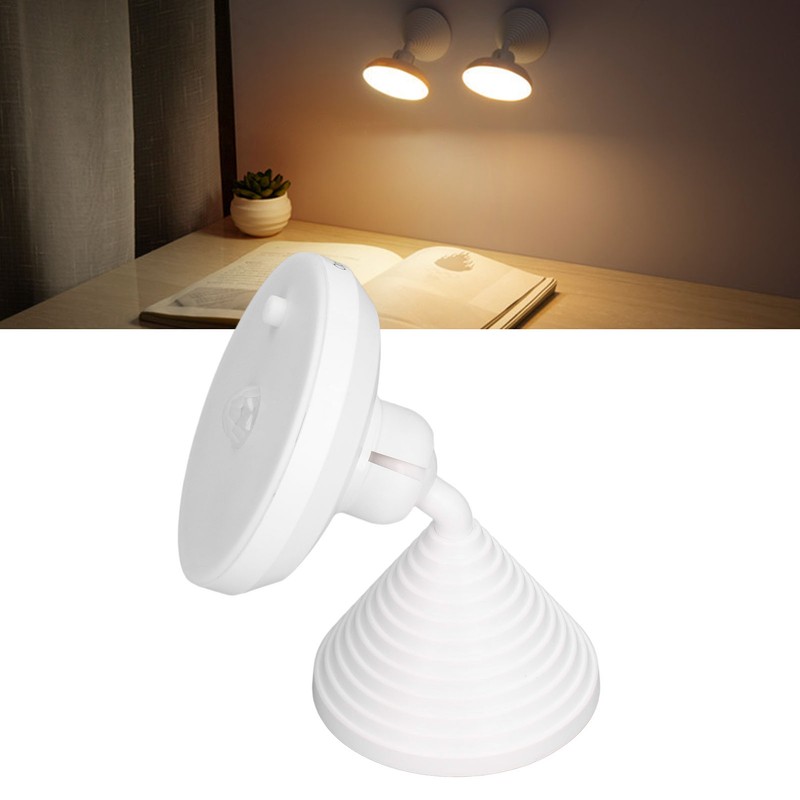 Touch Night Light 360° Rotation Adjustable 2 Modes Sensing Rechargeable