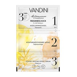 VANDINI Freshness Kick 3-Step Mask, Pack of 2 (2 x 12 ml)