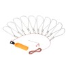 Live Fish Lock with Foam Float Stick Steel Wire Fishing