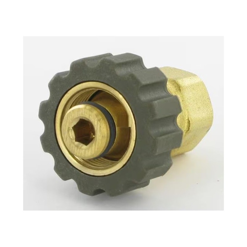cyclingcolors Pressure Washer Coupling Screw Connection Adapter Quick Connector Brass