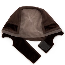 1 Wig Cap, Wig Grip Cap, Brown Velvet Lace Wig Caps to Hold Wig in Place, Comfortable and Adjustable Design for All-Day Wear, Suitable for Various Occasions, Lace Front Wig Grip Cap