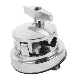 BIUDECO Drum Leg Base Bracket Support Zinc Alloy Drum Mount for Easy Installation Compact Replacement Part Convenient Percussion Base