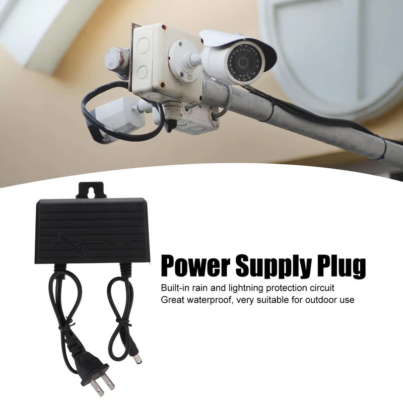 Adaptador de CA CC Conector Externo Resistente a la Intemperie