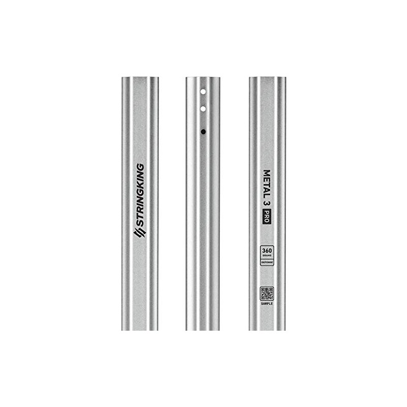 StringKing Men's Metal 3 Pro Defense Lacrosse Shaft 360 Grams