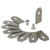 vhbw 18 x Replacement Blades Compatible with Mr. Gardener MR