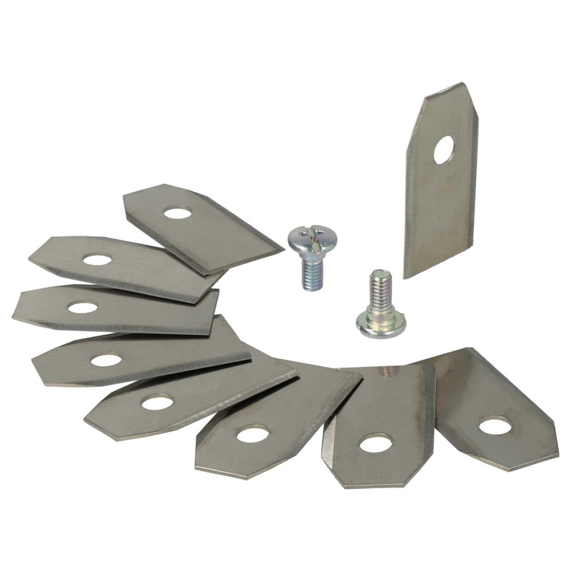vhbw 18 x Replacement Blades Compatible with Mr. Gardener MR
