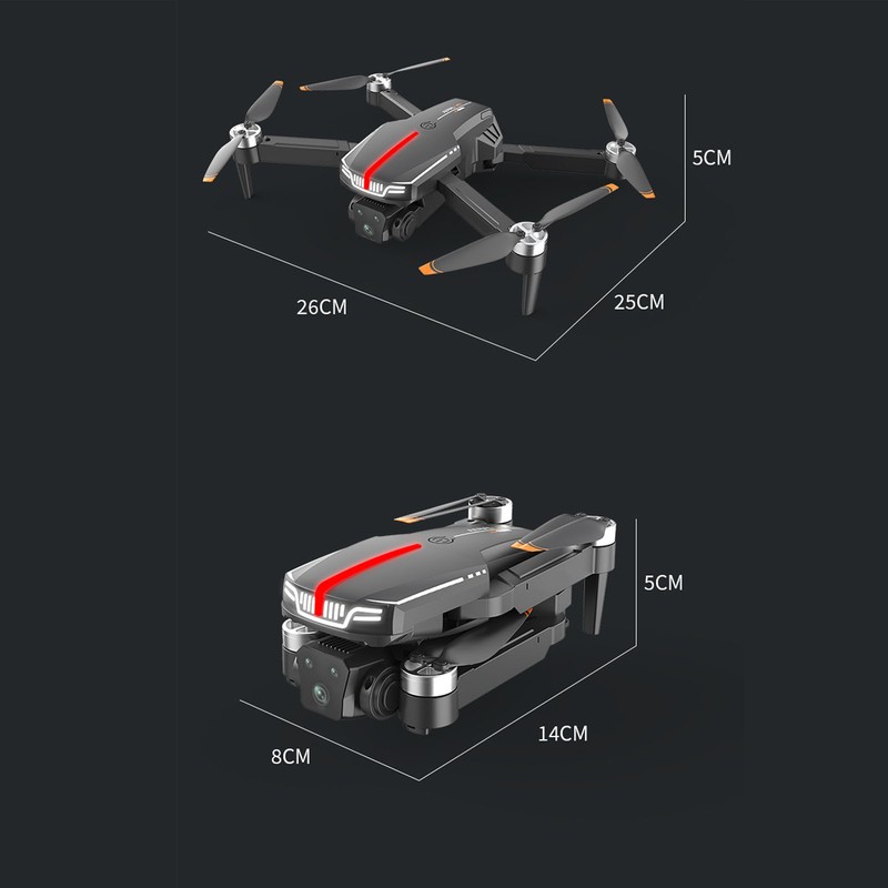 4K Drone with Triple Cameras Anti Shake 5G Transmission Live