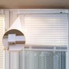 WYNOTT 6 Pcs 1 Inch Blind Brackets, Mounting Bracket for