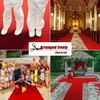 EZLucky Red Carpet Runner for Party, 4X15 ft, 130 GSM