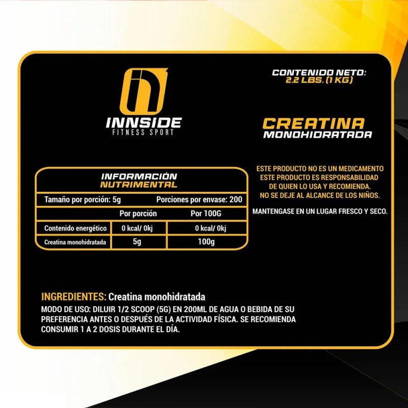 Musculo Magro Creatina Monohidratada 200servicios