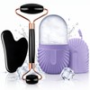 Ice Face Roller for Cooling Facial Massage – Reusable Rubber