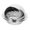Mipcase Stainless Steel Soffit Vent Cover Rainproof Exhaust Vent for
