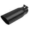 Vurkcy 2.75 inch Inlet Exhaust Tip, 3.5" Outlet 12" Overall