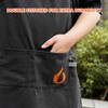 onlyfire Chef Apron for Women and Men, Canvas Kitchen Apron