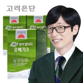 Goryeo Eundan []Korea Eundan Vegetable Pure Altige Omega 3 60 capsules x 3 (6 month supply) / []고려은단 식물성 퓨어 알티지 오메가3 60캡슐 X 3개 (6개월분)