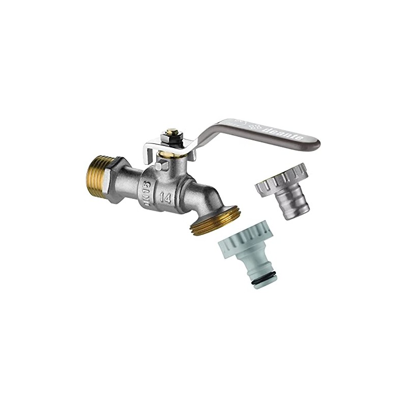 1/2" Garden Patio Bib Ball Valve Lever Type Handle Replacement