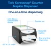 Tork Xpressnap® Counter Napkin Dispenser Black N4, Versatile Design, Signature