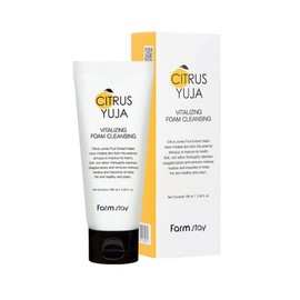 Farmstay 팜스테이 시트러스 유자 바이탈라이징 폼클렌징 100ml Farmstay Citrus Yuzu Vitalizing Foam Cleansing 100ml