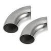 A ABSOPRO Stainless Steel 90 Degree Exhaust Elbow Pipe OD