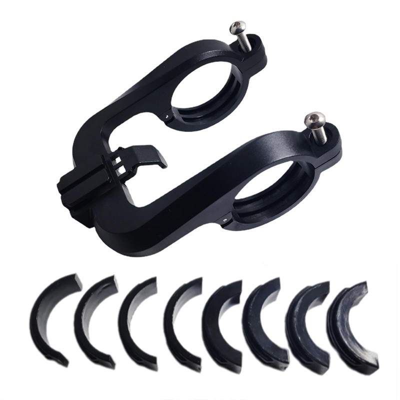 QUEENYARD Bicycles Headlamp Handlebars Central Mount Bikes Light Holder Cycling