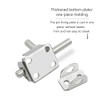 Pack of 2 Stainless Steel Door Bolt Mini Lock Bolt
