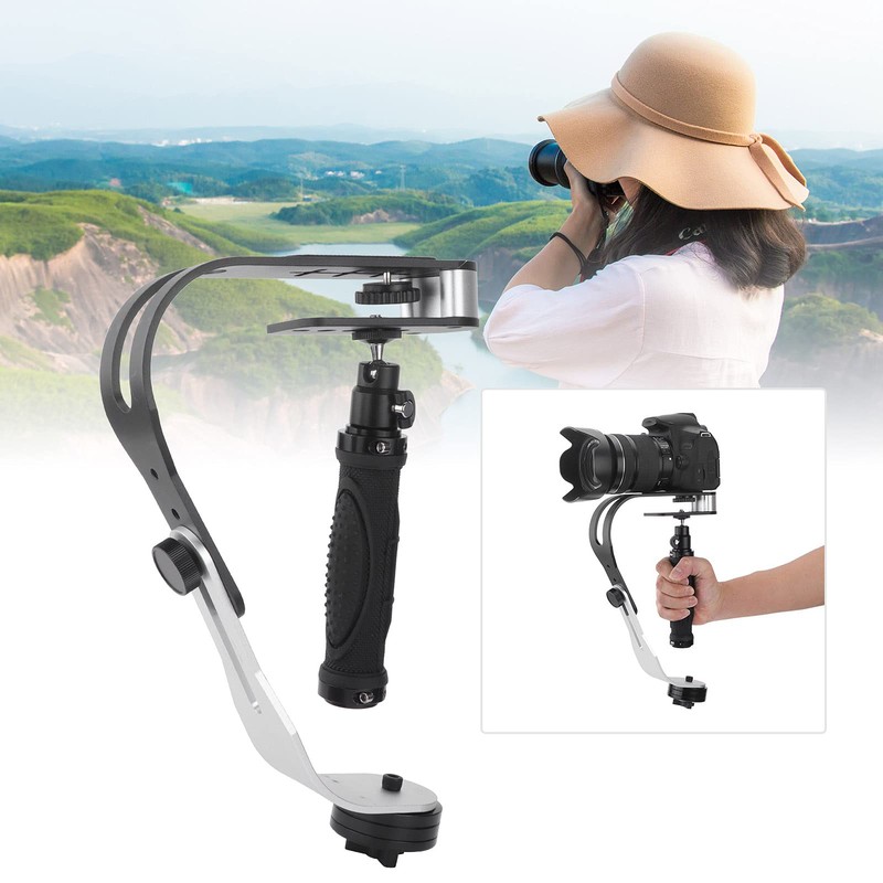 Vbestlife Handheld Video DSLR Camera Stabilizer Aluminum Alloy Arc Stabilizer