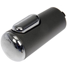Dorman 76812 Automatic Transmission Shift Lever Knob Compatible with Select Ford Models, Black and Chrome