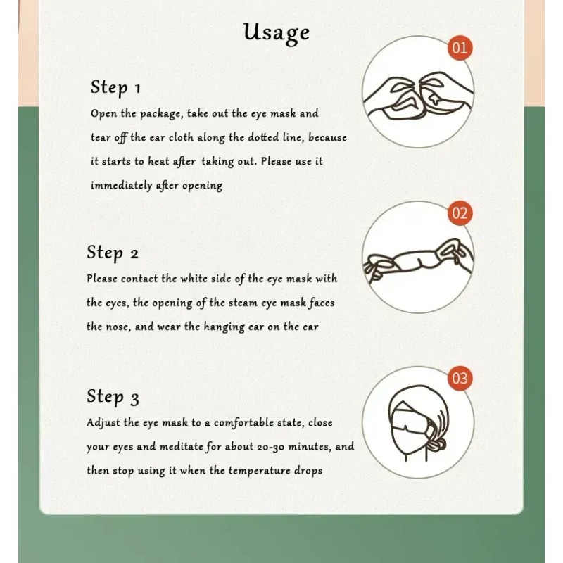 Mascarilla Térmica Desechable Self Cute Steam Con Dibujos An