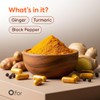 Turmeric Supplements with Ginger & Black Pepper – 800mg per