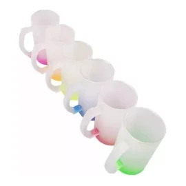 Like Caja 24 Tarro Fondo Color Satinado Sublimar 16 Oz