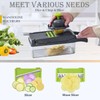 Dewpeton Pro-Series 16-in-1 Mandoline Slicer & Spiralizer, Veggie Chopper with