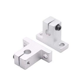 SUOFEILAIMU 4pcs SK8 SK10 SK12 SK16 SK20 SK25 SK30 SK35 8mm Linear Bearing Rail Shaft Support XYZ Table CNC Router SH8A 3D Printer Part (Guide Length : SK30)