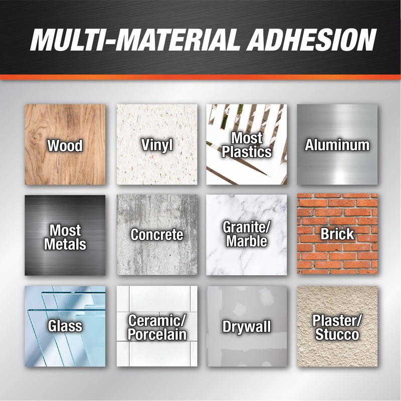 DAP 7079800762 AMP Advanced Kitchen/Bath White Adhesive Caulk, 9-oz