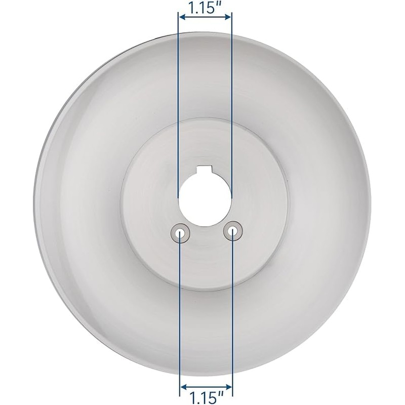 Escutcheon Replacement for Moen 16090 Chateau Collection, for One-Handle Tub