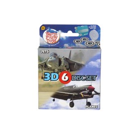 WARM FUZZY Toys Planes and Jets Reels for Viewfinder - Viewfinder Reels for Kids & Adults, Classic Toys, 3D Reel, Retro Toys, Contains 6 Slides with 42 High Definition 3D Images