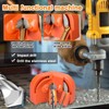 Tgoon Drill Bit Sharpener, Plastic Orange Drill Bit Grinding Sharpener