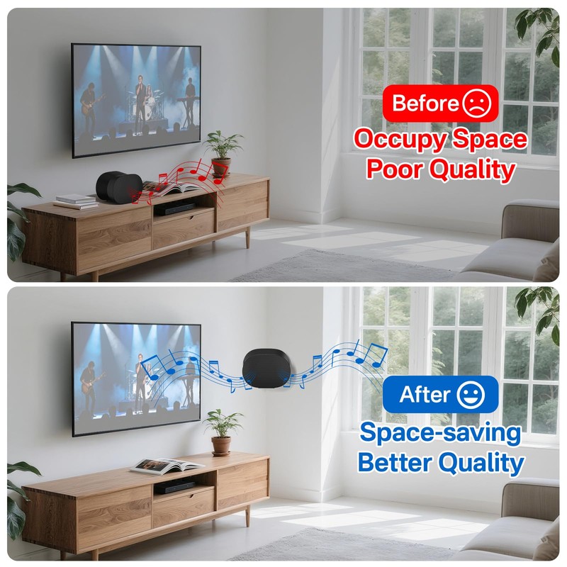 Heavy-Duty Speaker Mount for Sonos Era 300 Corner Wall Mount